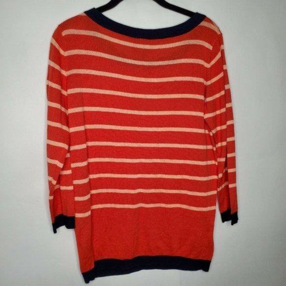 NEW Karen Walker M Striped Sweater Anthropologie - Picture 5 of 7